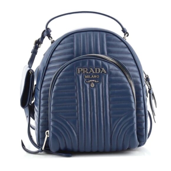 Prada Leather Backpack 999-082225 - Picture 1 of 9